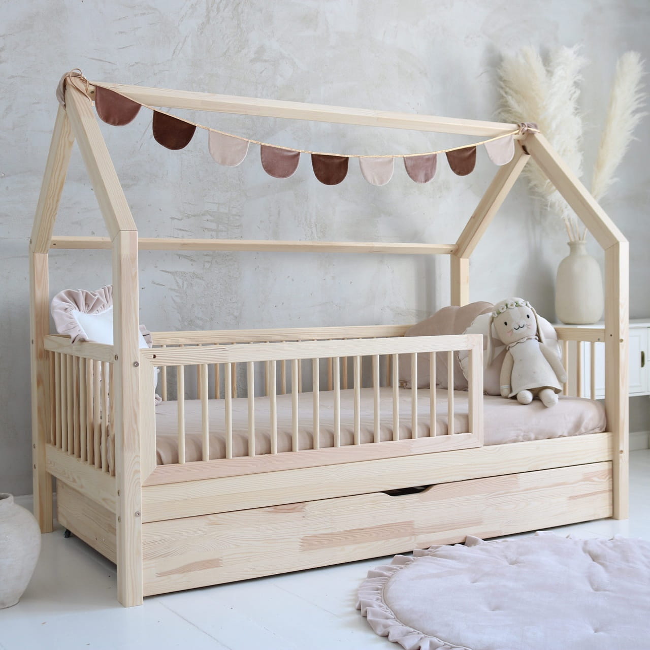 Design4Kids Hausbett Zefiro Premium