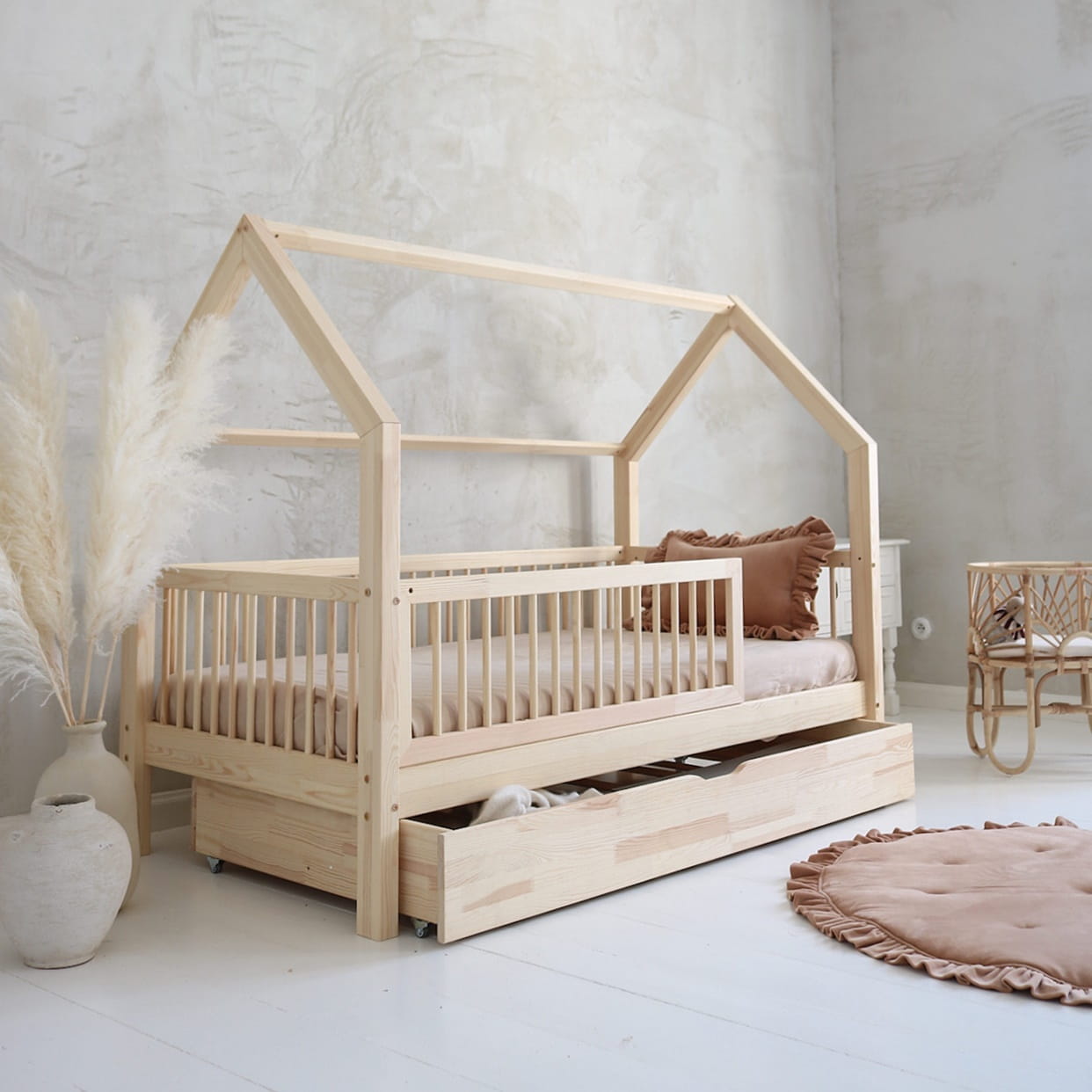 Design4Kids Hausbett Zefiro Premium