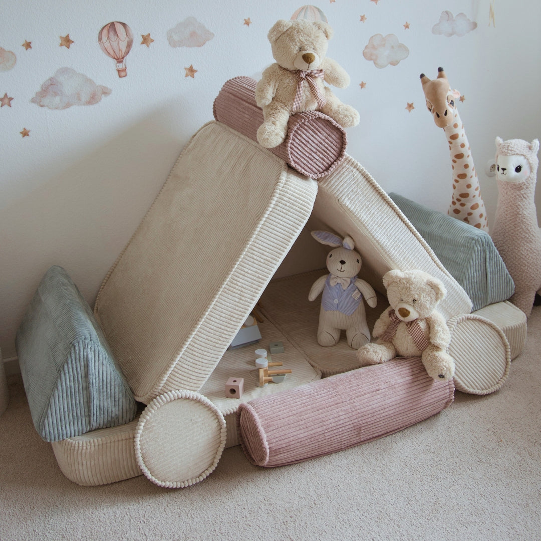 Design4Kids Spielsofa Cord Petit - Sweet Candy