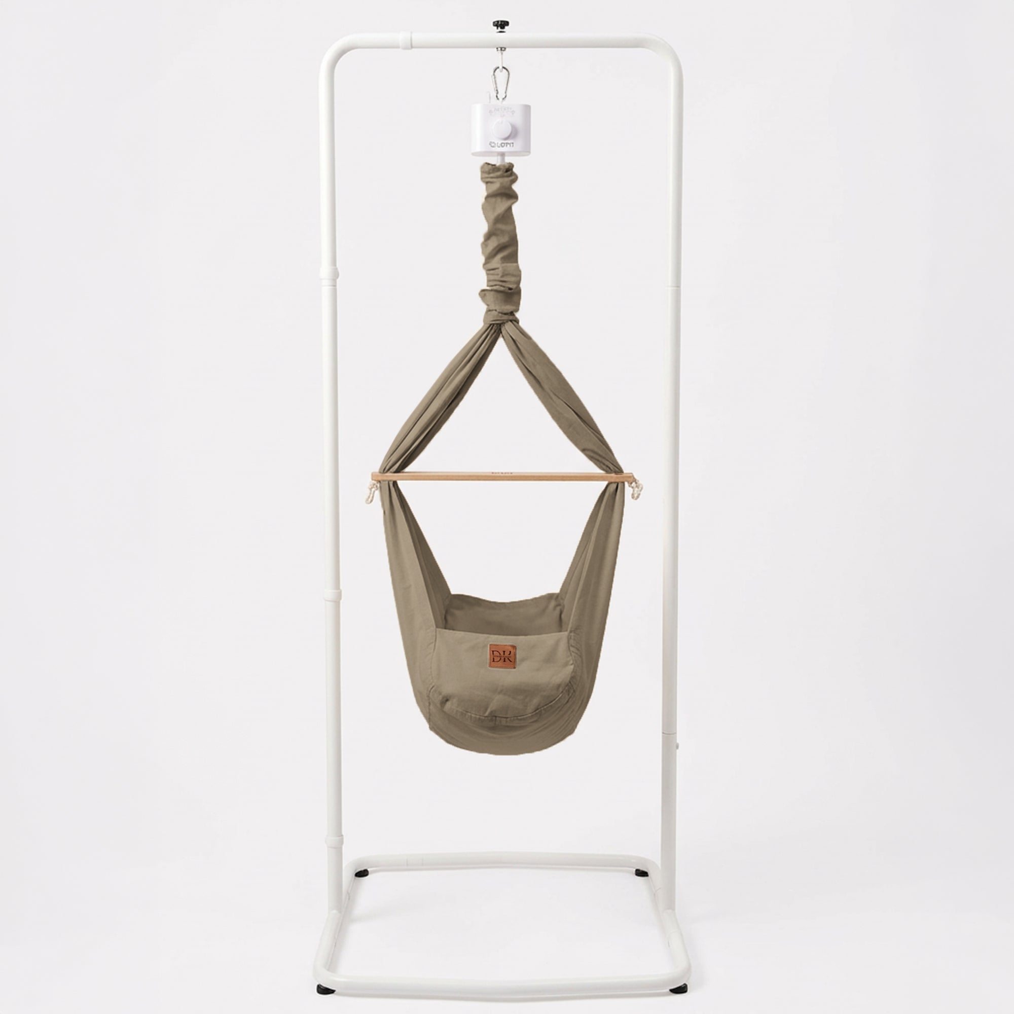 Design4Kids Federwiege Baby Classic, Bio-Baumwolle mit Motor & Komfort-Gestell