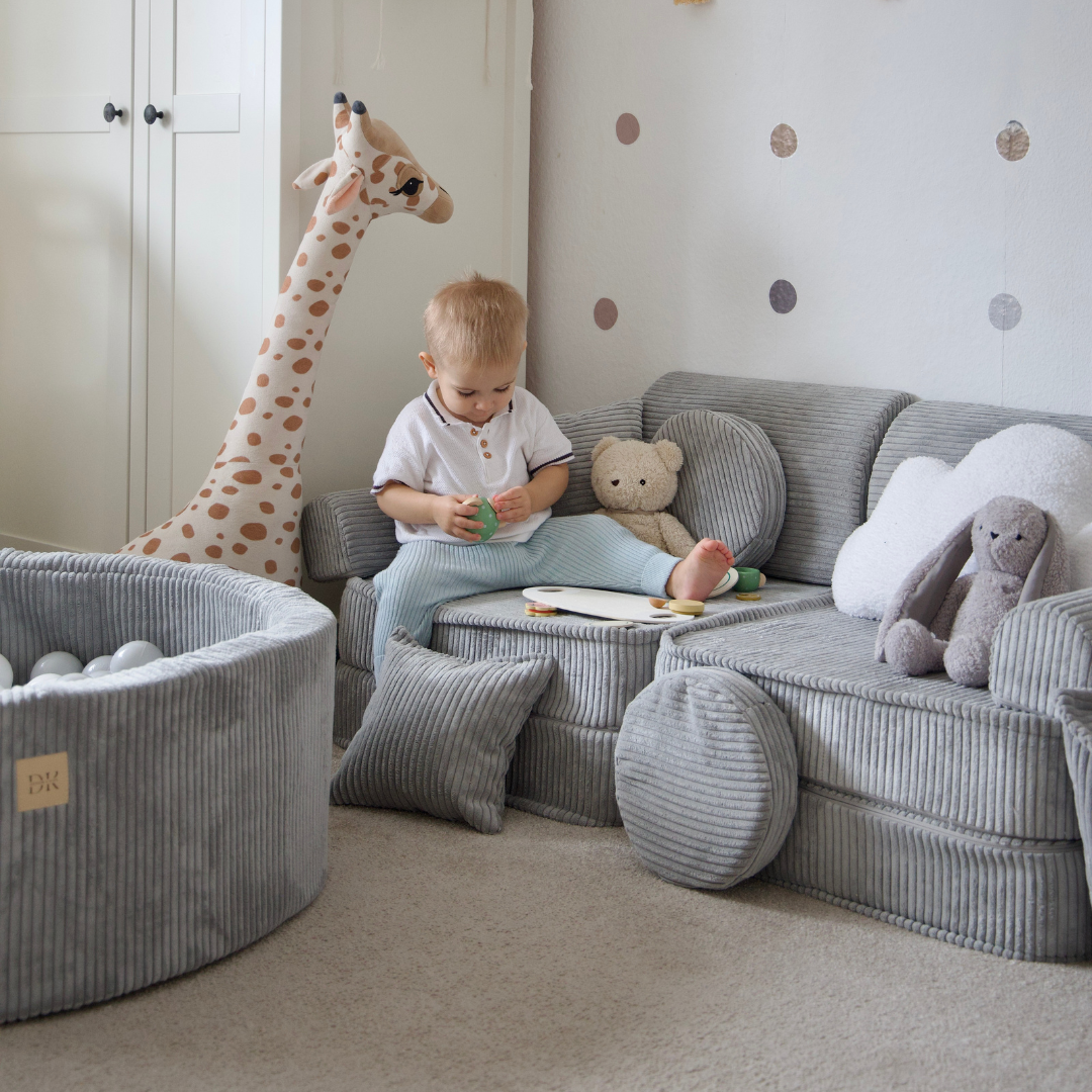 Design4Kids Mini Spielsofa Jewel Cord Plus