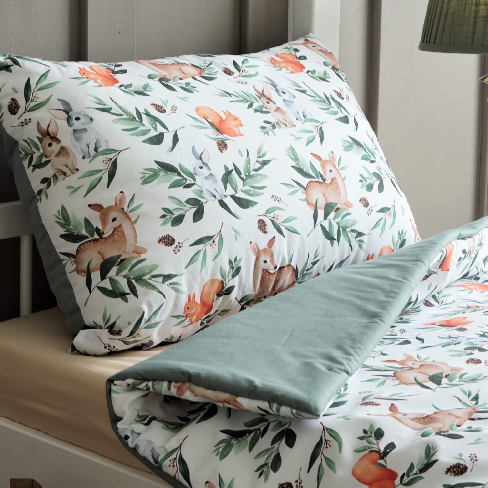 Design4kids Baumwollbettwäsche - Wald