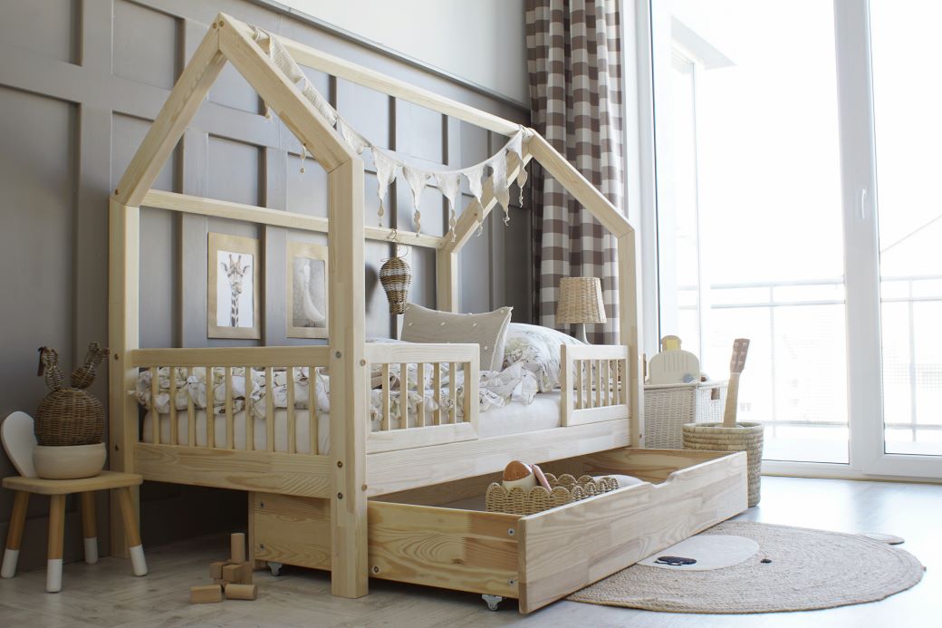 Design4kids Hausbett Sole Deluxe