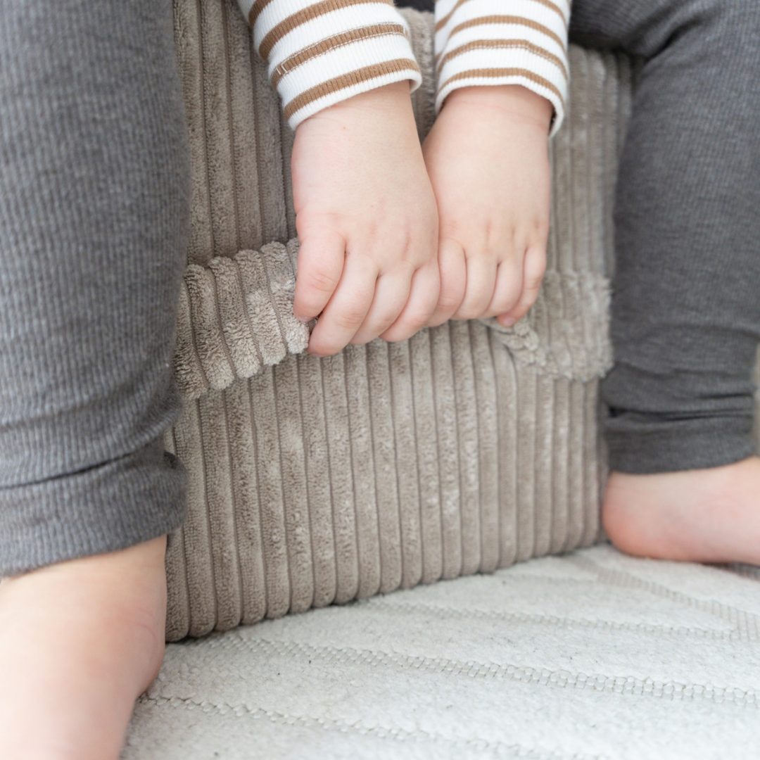 Design4Kids XXL Hüpfpolster Cord Grande - 86x86 cm