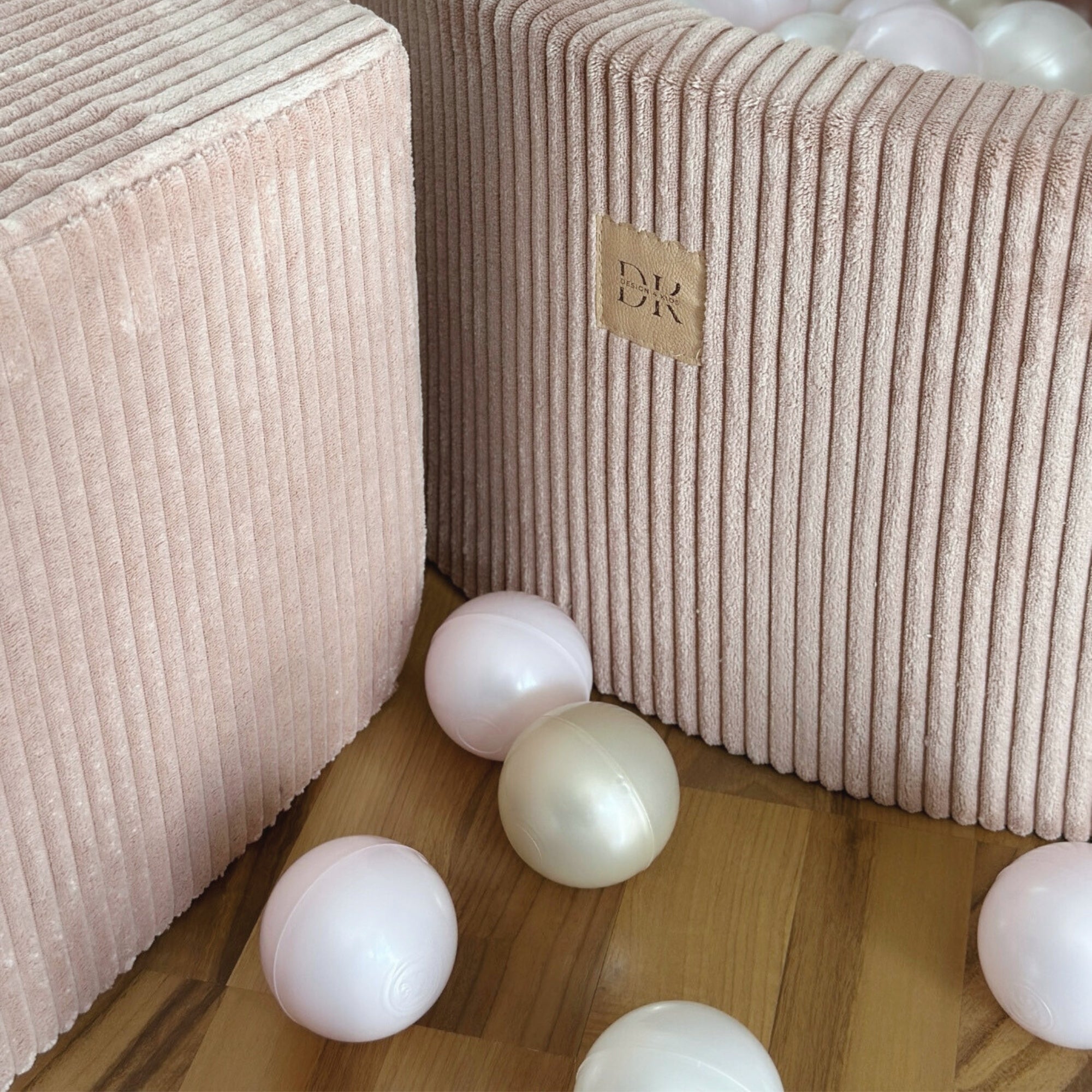 Design4Kids Schaumspielset Jewel Cord mit Bällebad, 200 Bälle - eigene Farbauswahl