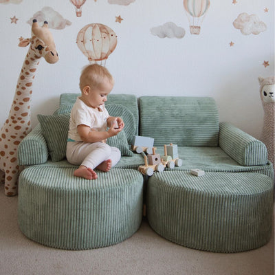Design4Kids Mini Spielsofa Jewel Cord Max