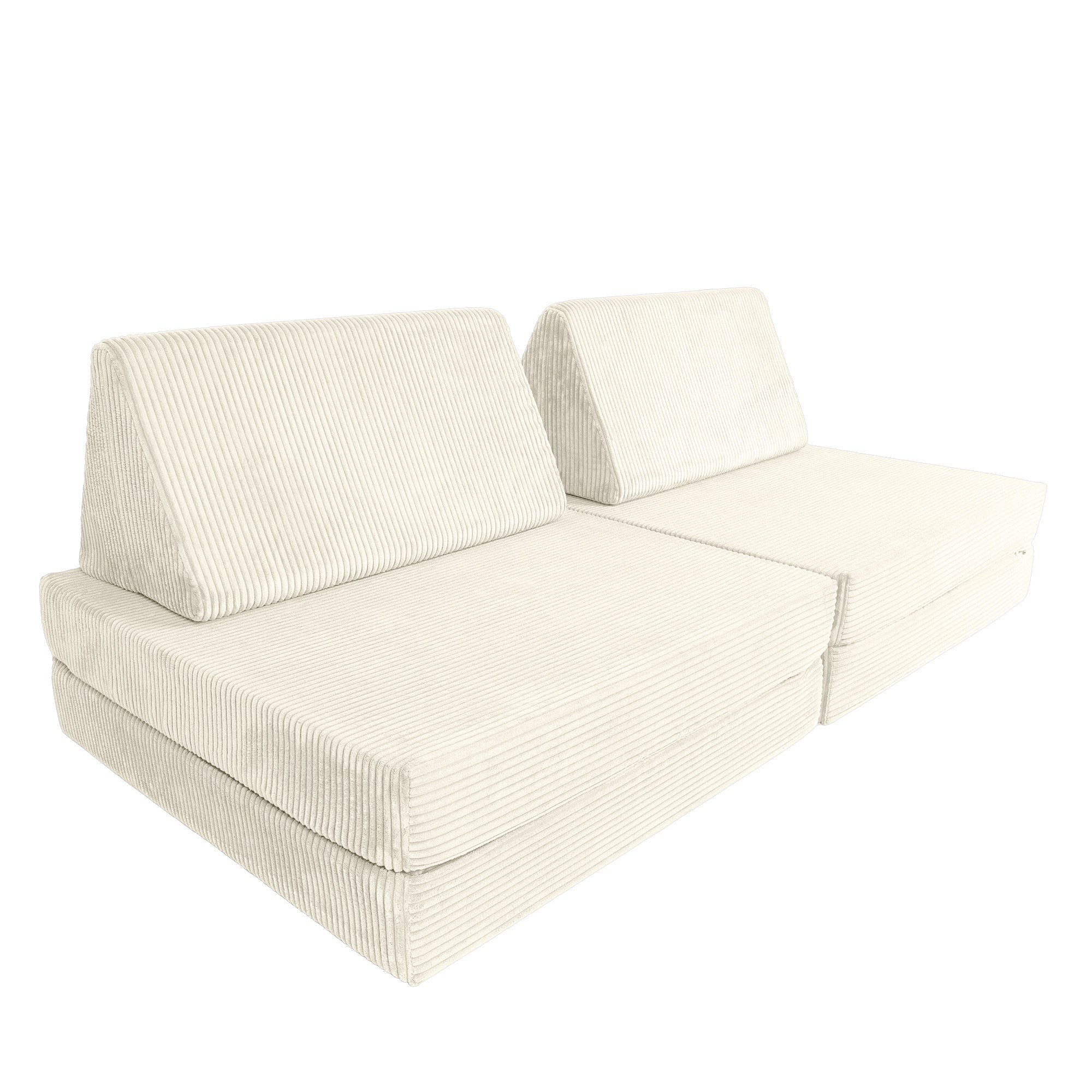 Design4Kids XXL Spielsofa Cord Grande Classic - vanilla beige