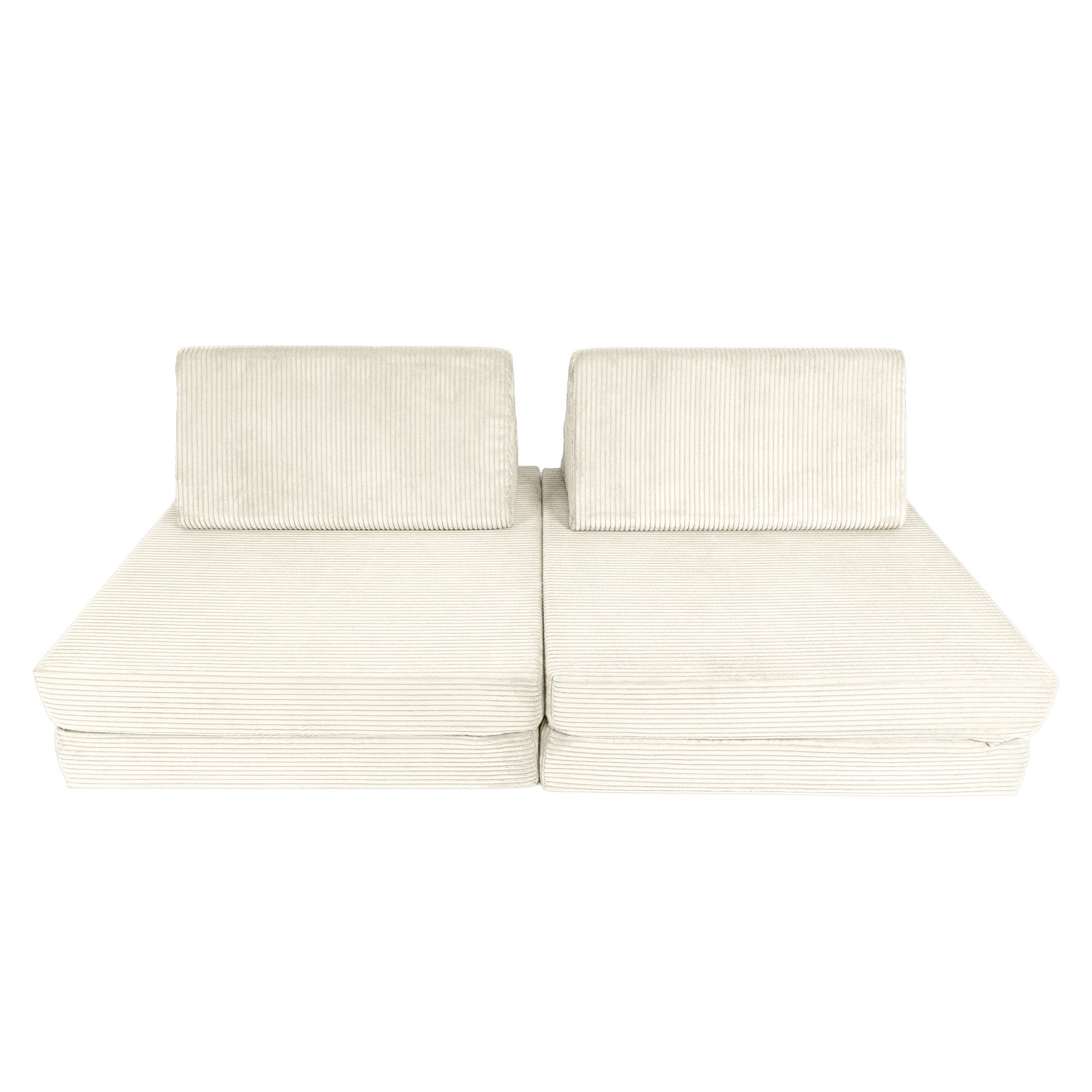 Design4Kids XXL Spielsofa Cord Grande Classic - vanilla beige