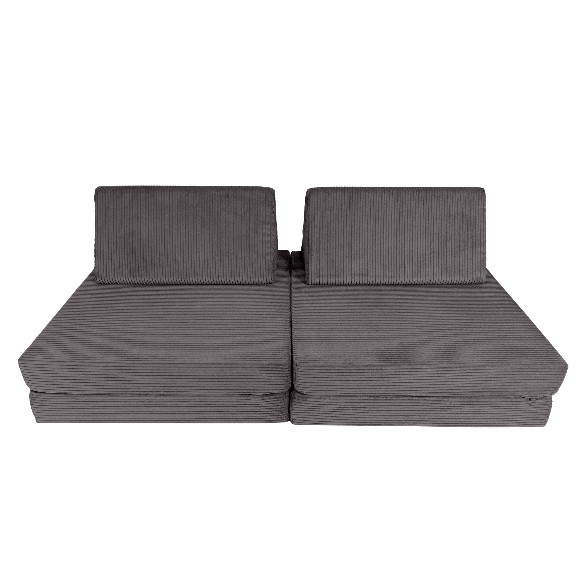 Design4Kids XXL Spielsofa Cord Grande Classic - smokey taupe