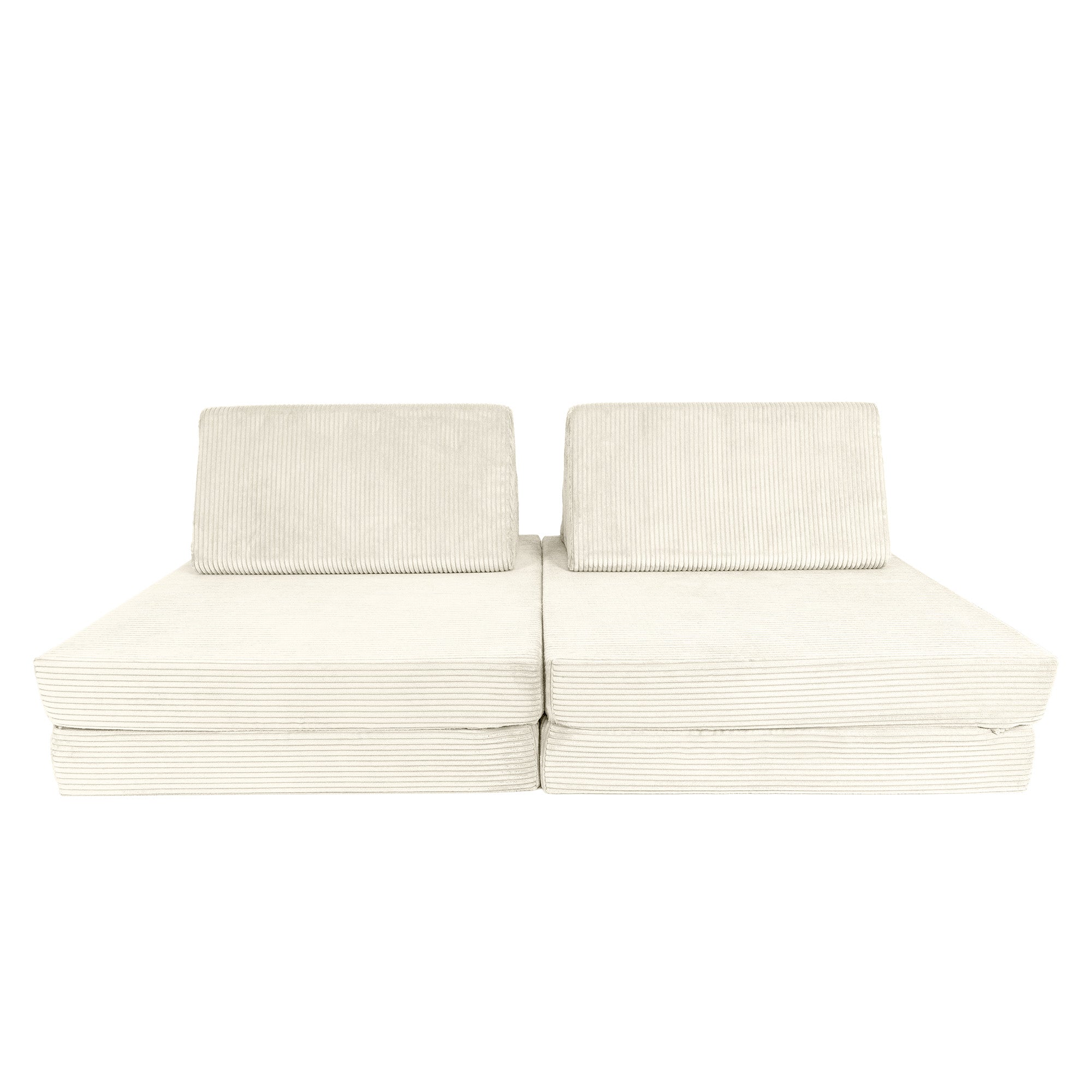 Design4Kids XXL Spielsofa Cord Grande Classic - vanilla beige