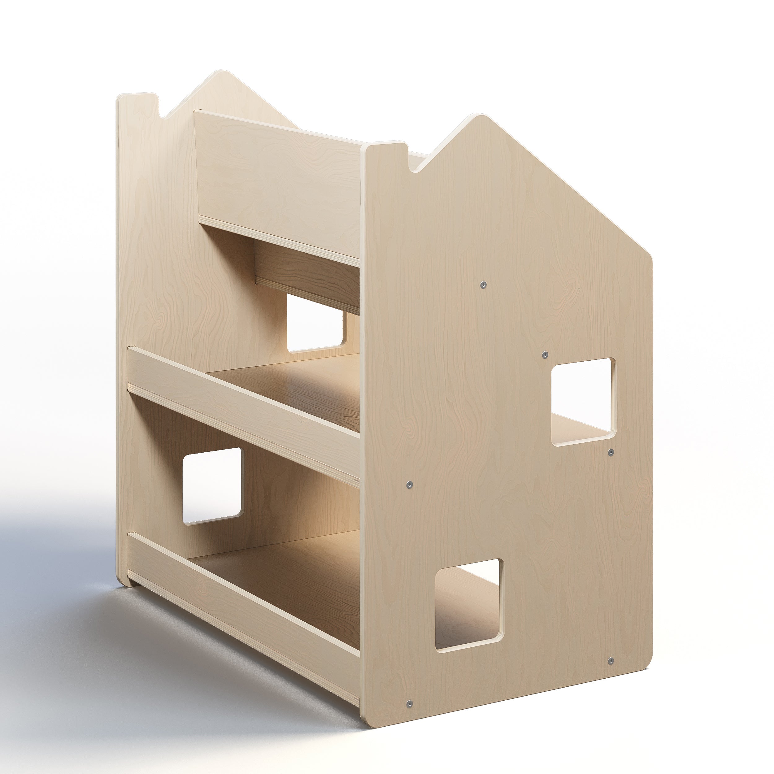 Design4Kids Montessori 2-in-1 Bücherregal für Kinder