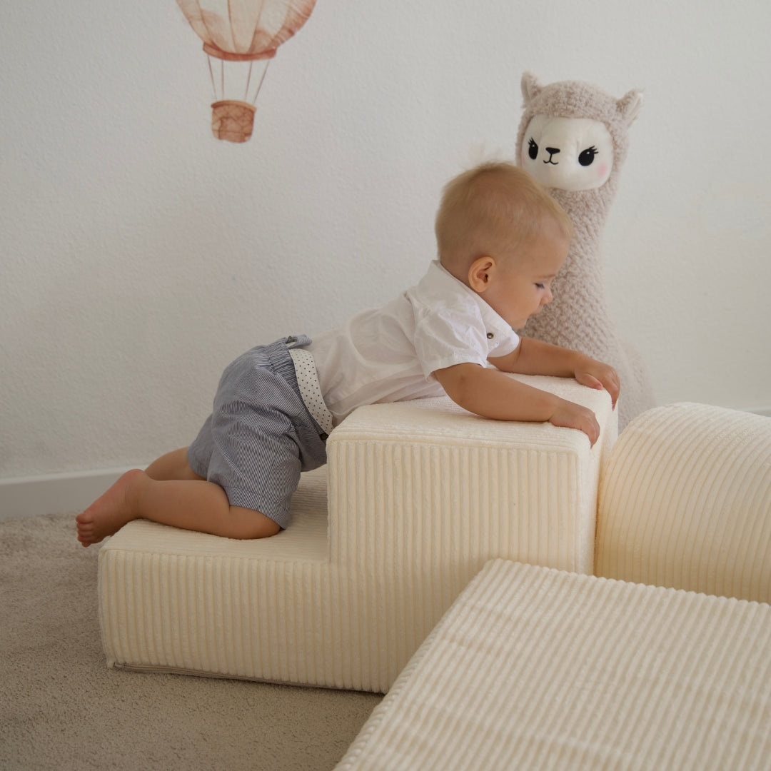 Design4Kids Schaumspielset Jewel Cord mit 3 Elementen - almond beige