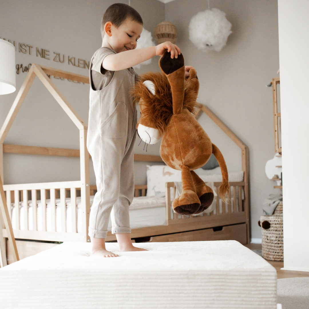 Design4Kids XXL Hüpfpolster Cord Grande - 86x86 cm