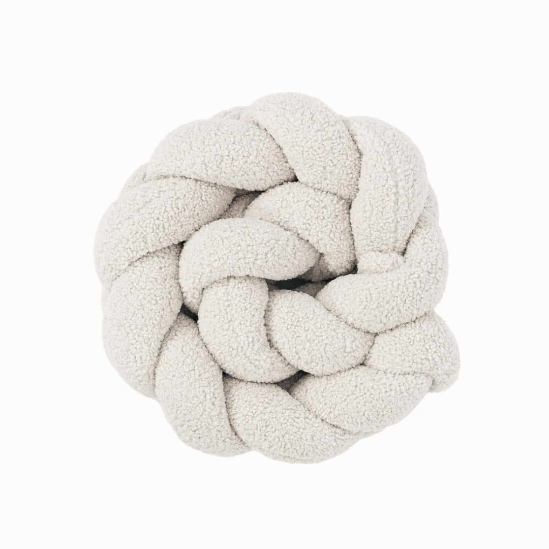 Design4Kids geflochtene Bettschlange Jewel aus Teddy-Stoff (1,50 - 3,00 m)