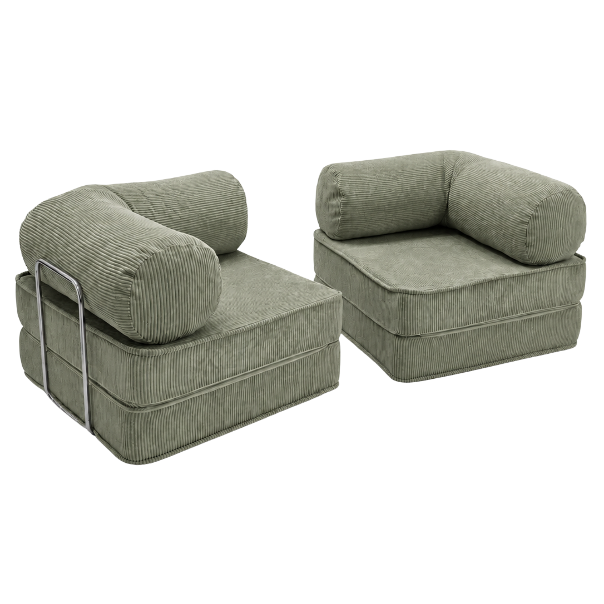 Design4Kids Family Sofa Duo 2-Sitzer Jewel Cord 200