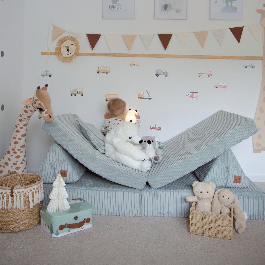 Design4Kids XL Spielsofa Cord Puero