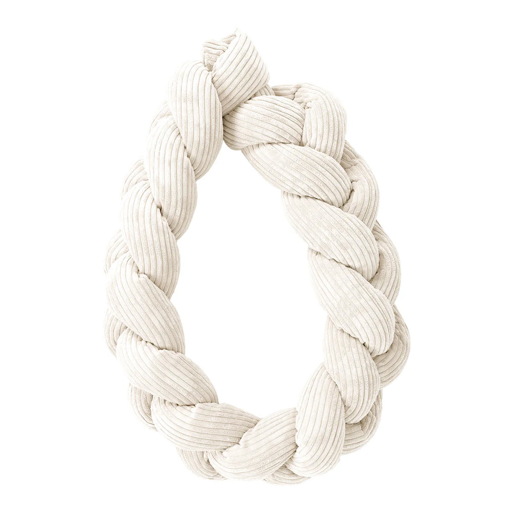 Design4Kids geflochtene Bettschlange Jewel aus Cord-Stoff (1,50 - 3,00 m)