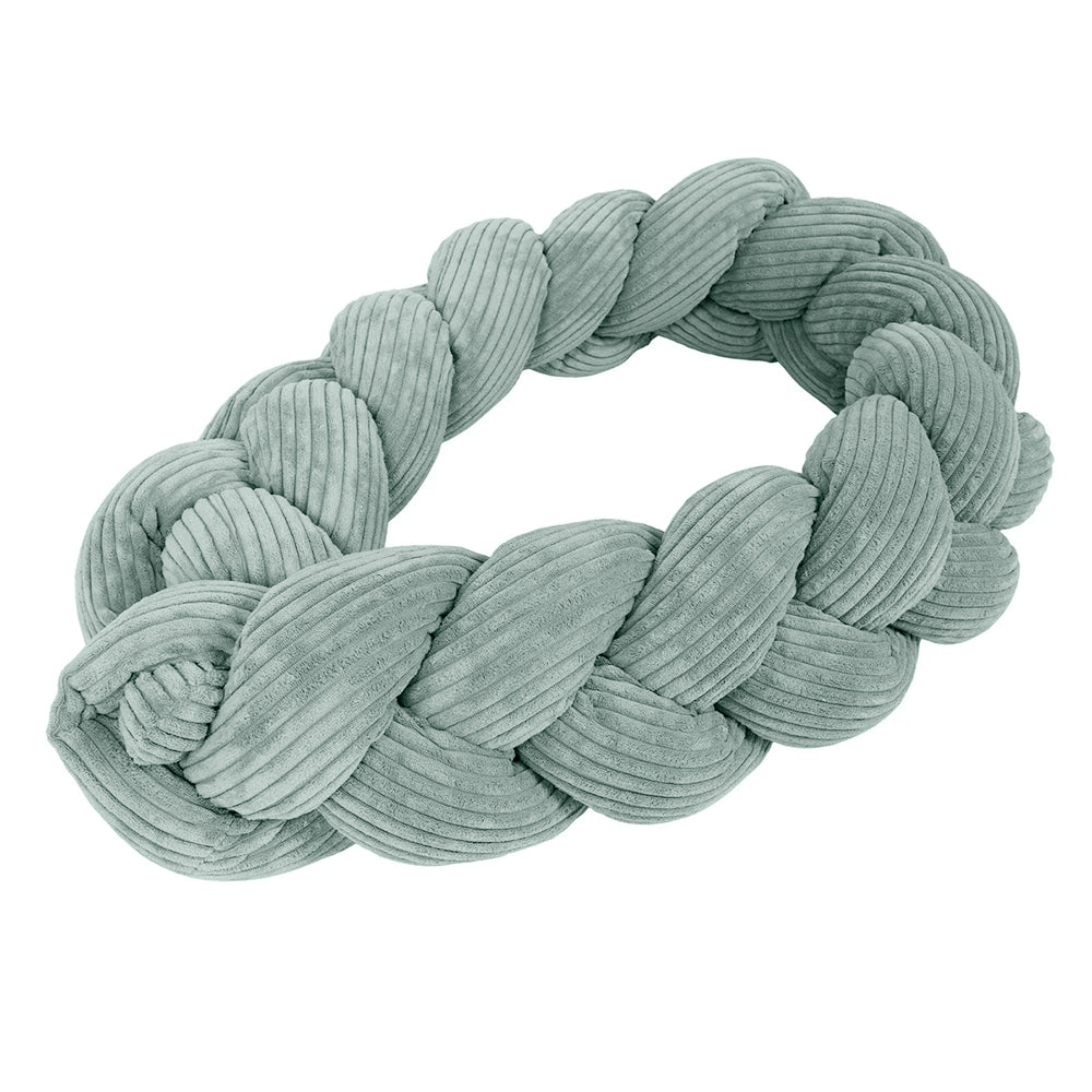 Design4Kids geflochtene Bettschlange Jewel aus Cord-Stoff (1,50 - 3,00 m)