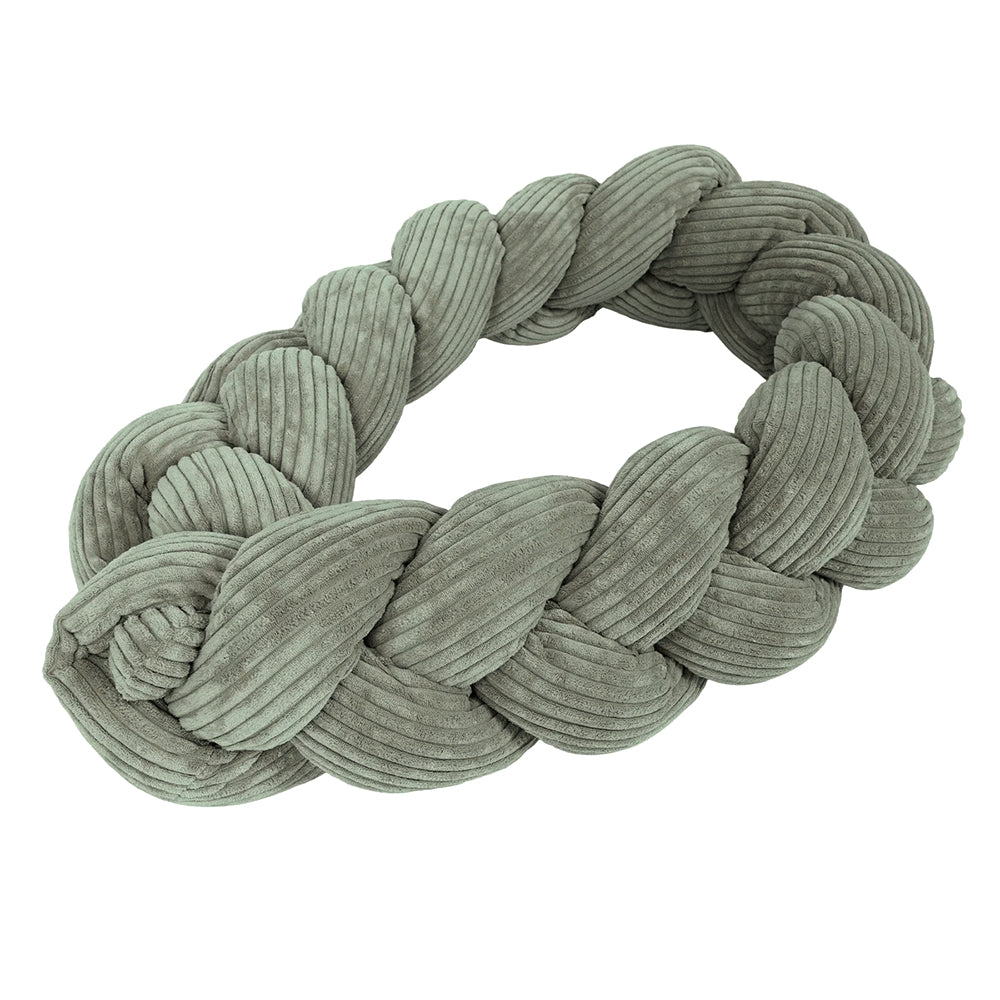 Design4Kids geflochtene Bettschlange Jewel aus Cord-Stoff (1,50 - 3,00 m)
