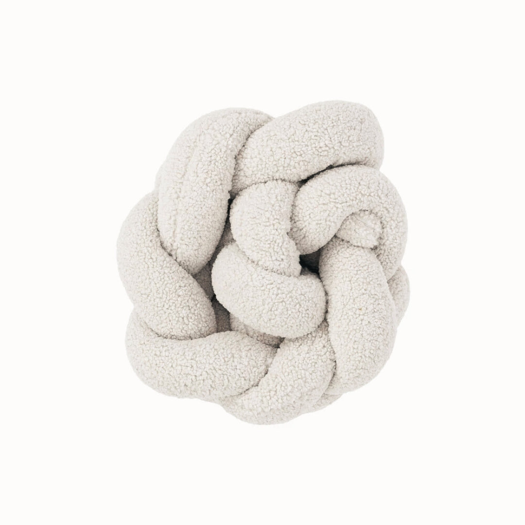 Design4Kids geflochtene Bettschlange Jewel aus Teddy-Stoff (1,50 - 3,00 m)