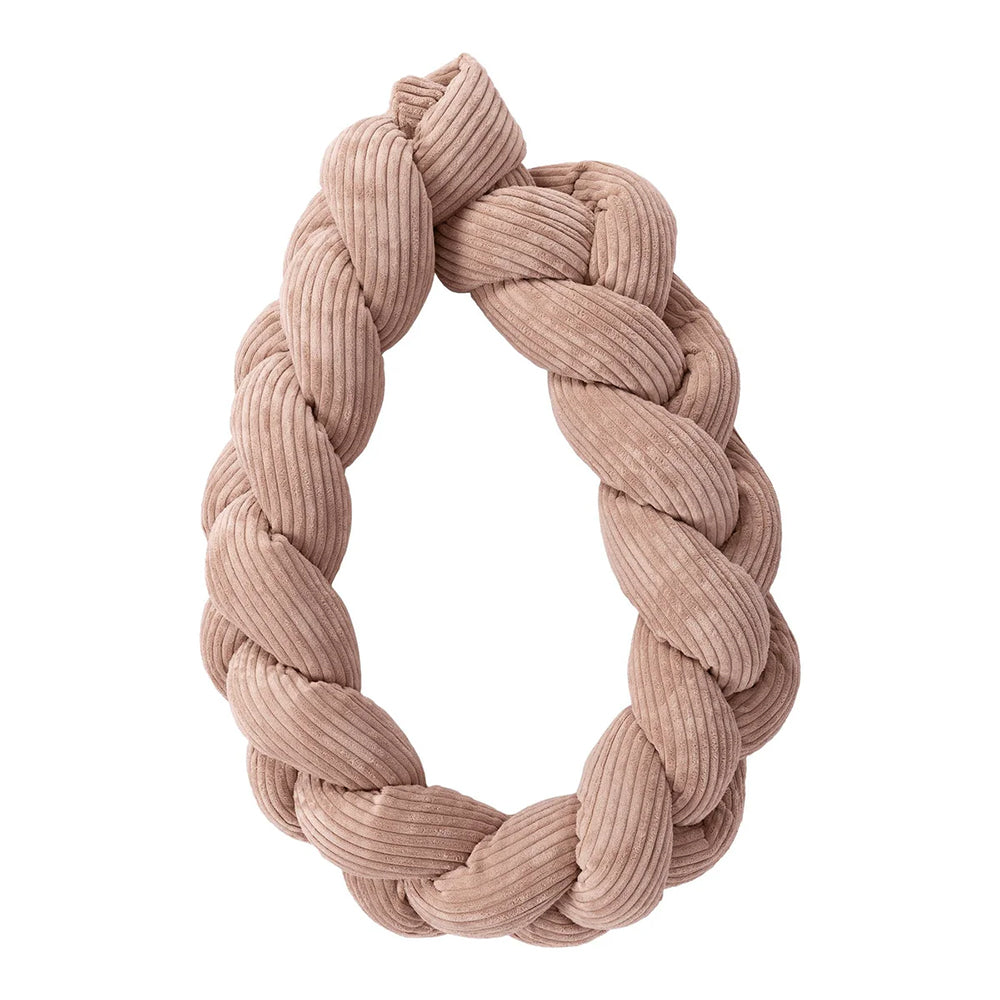 Design4Kids geflochtene Bettschlange Jewel aus Cord-Stoff (1,50 - 3,00 m)