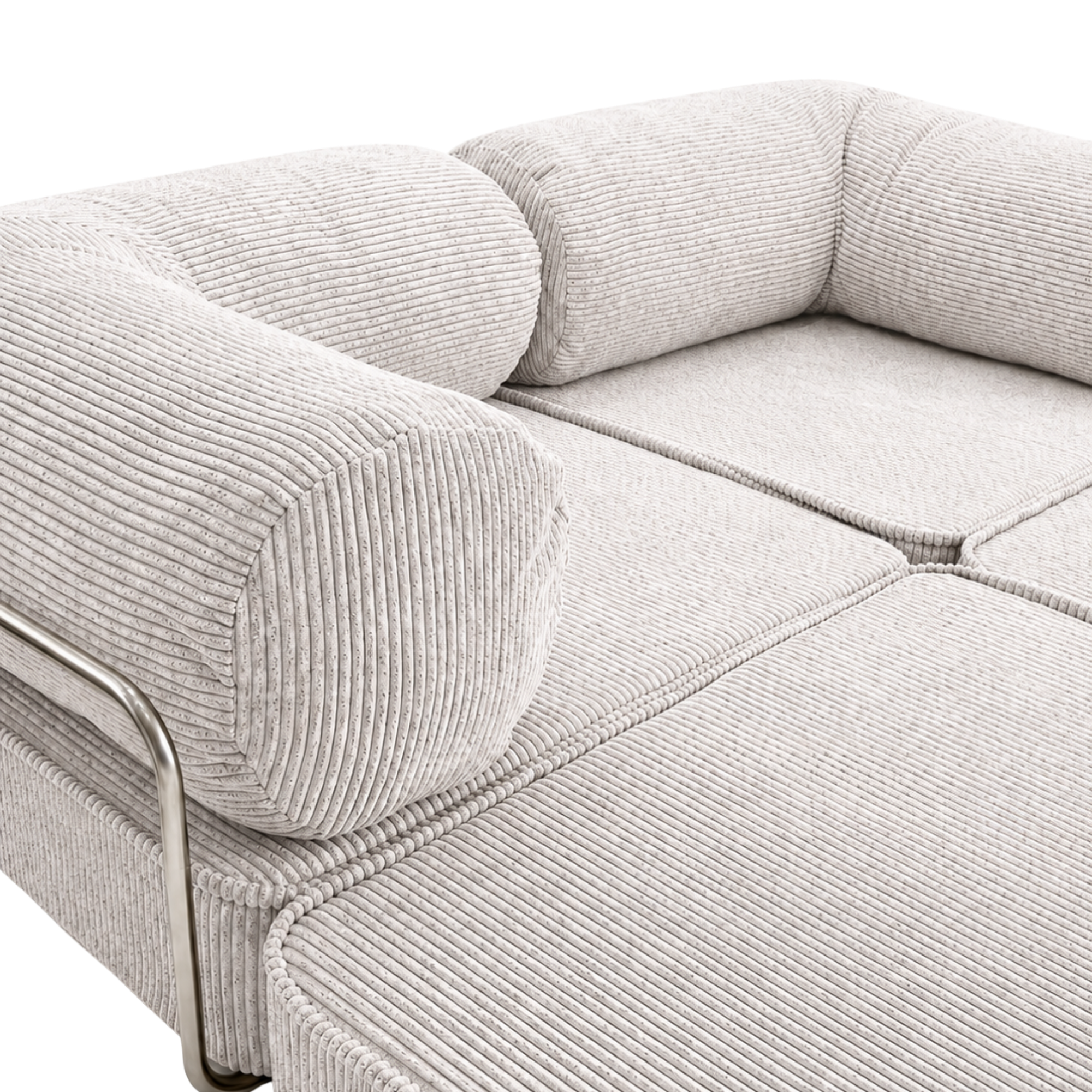 Design4Kids Family Sofa Duo 2-Sitzer Jewel Cord 200