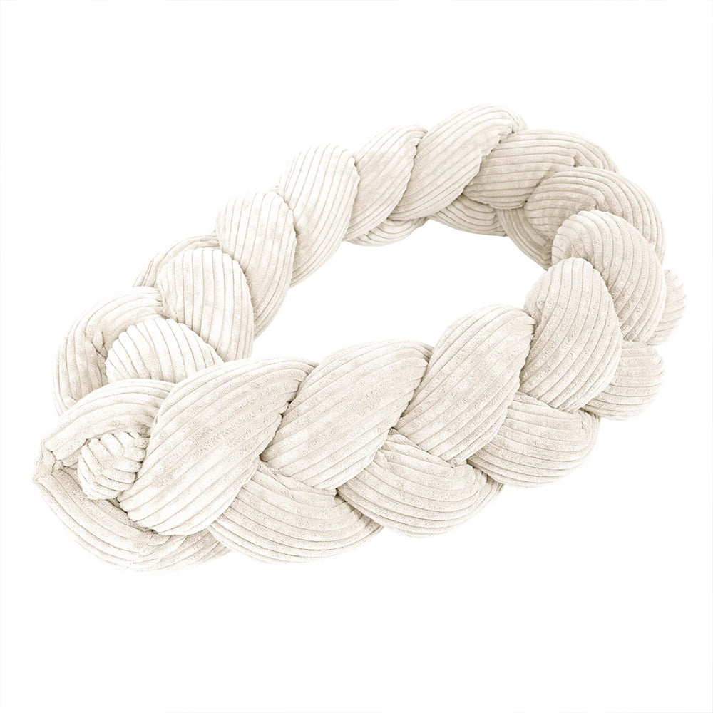 Design4Kids geflochtene Bettschlange Jewel aus Cord-Stoff (1,50 - 3,00 m)
