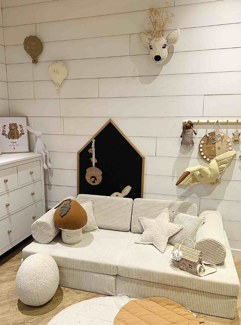 Design4Kids XL Spielsofa Cord Puero