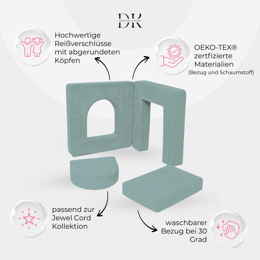 Design4Kids Mini Arches Cord Jewel 120cm