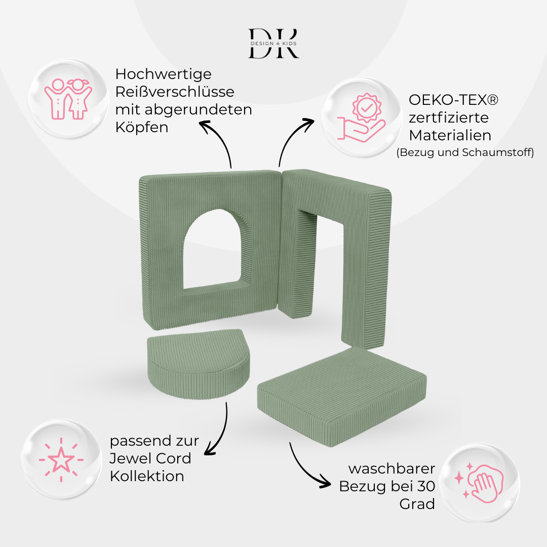 Design4Kids Mini Arches Cord Jewel 120cm