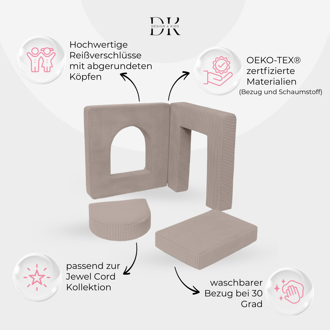 Design4Kids Mini Arches Cord Jewel 120cm