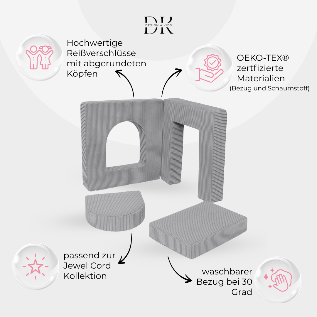 Design4Kids Mini Arches Cord Jewel 120cm