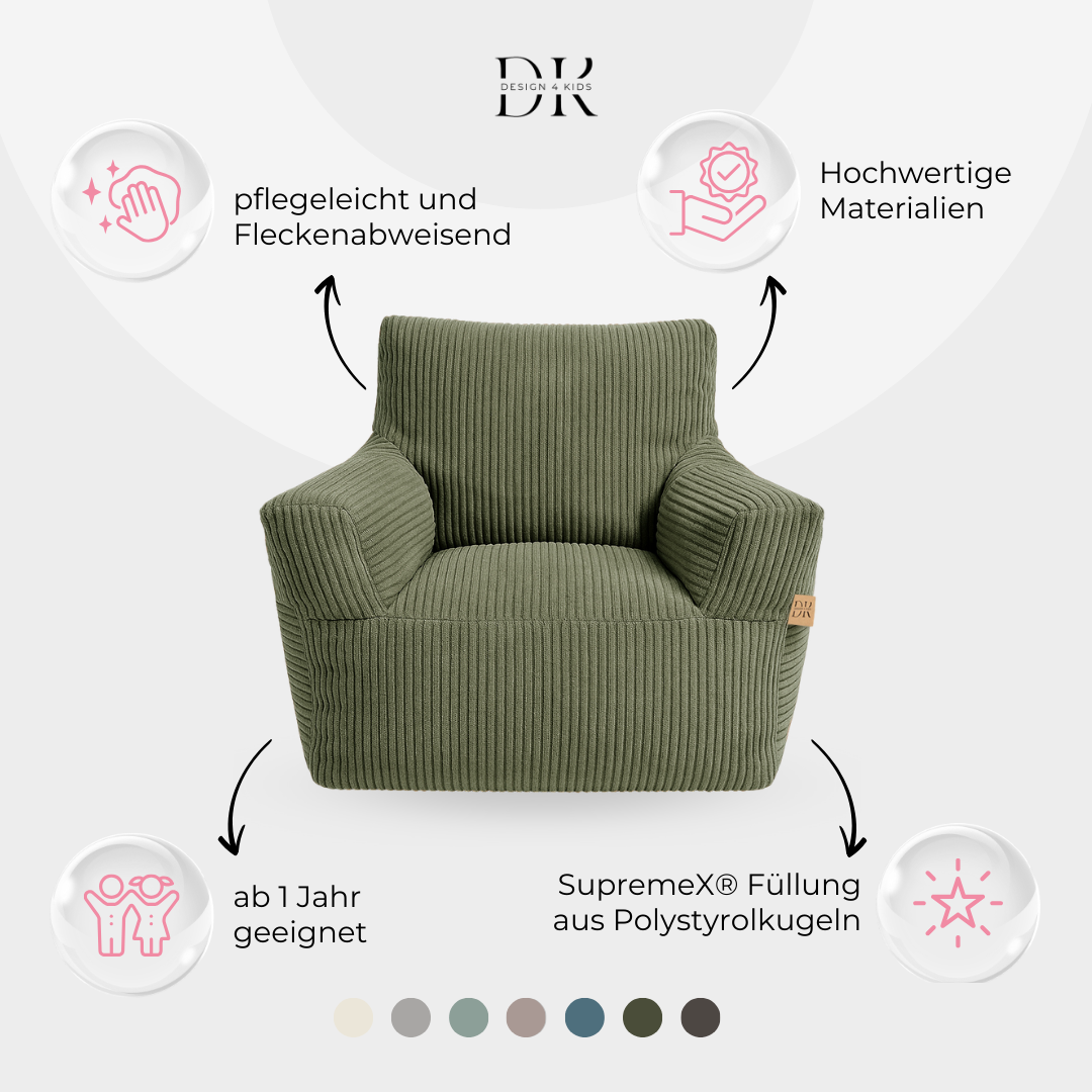 Design4Kids Kindersessel Calmo Grande