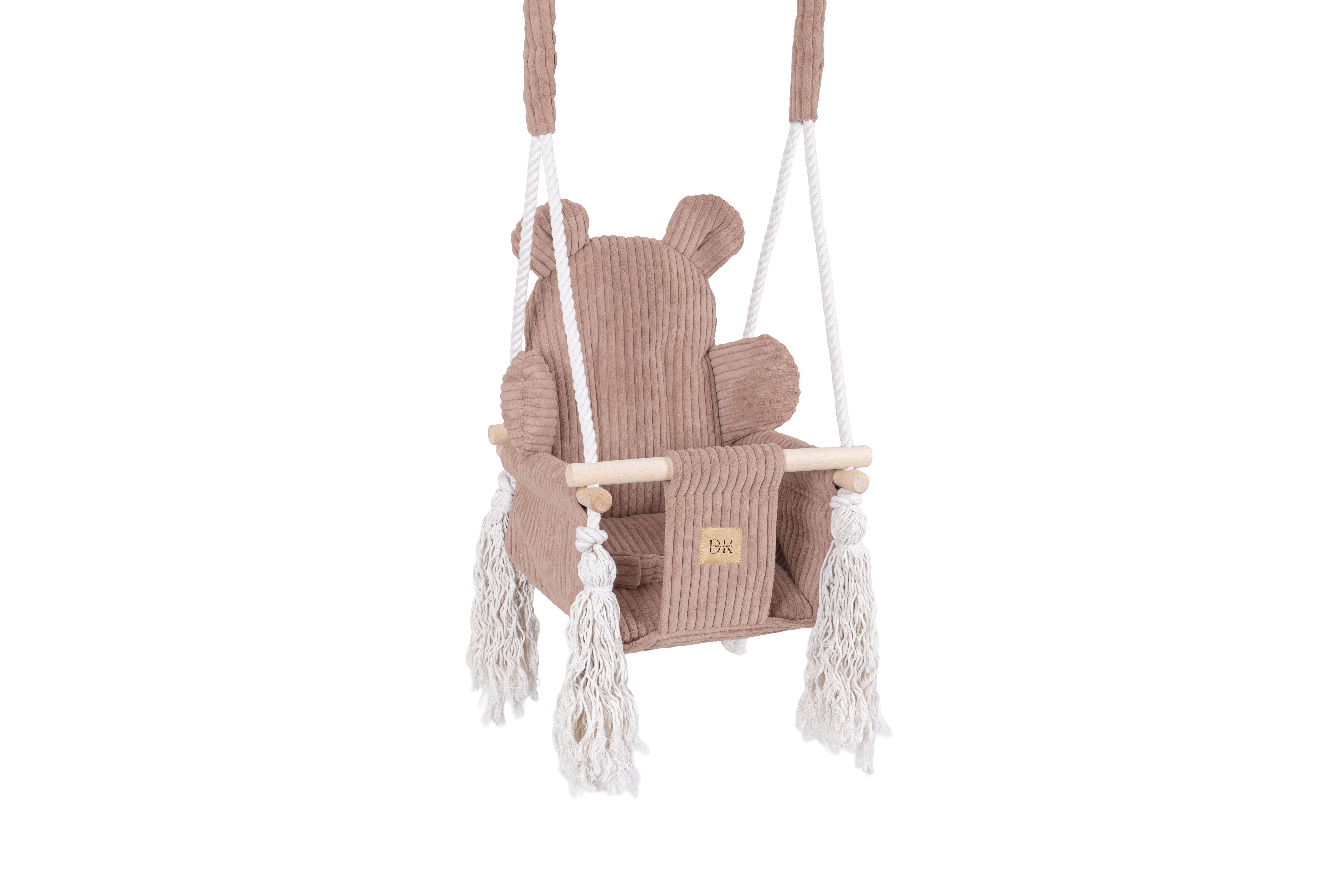Design4Kids Babyschaukel Cord Grande - vintage Rose