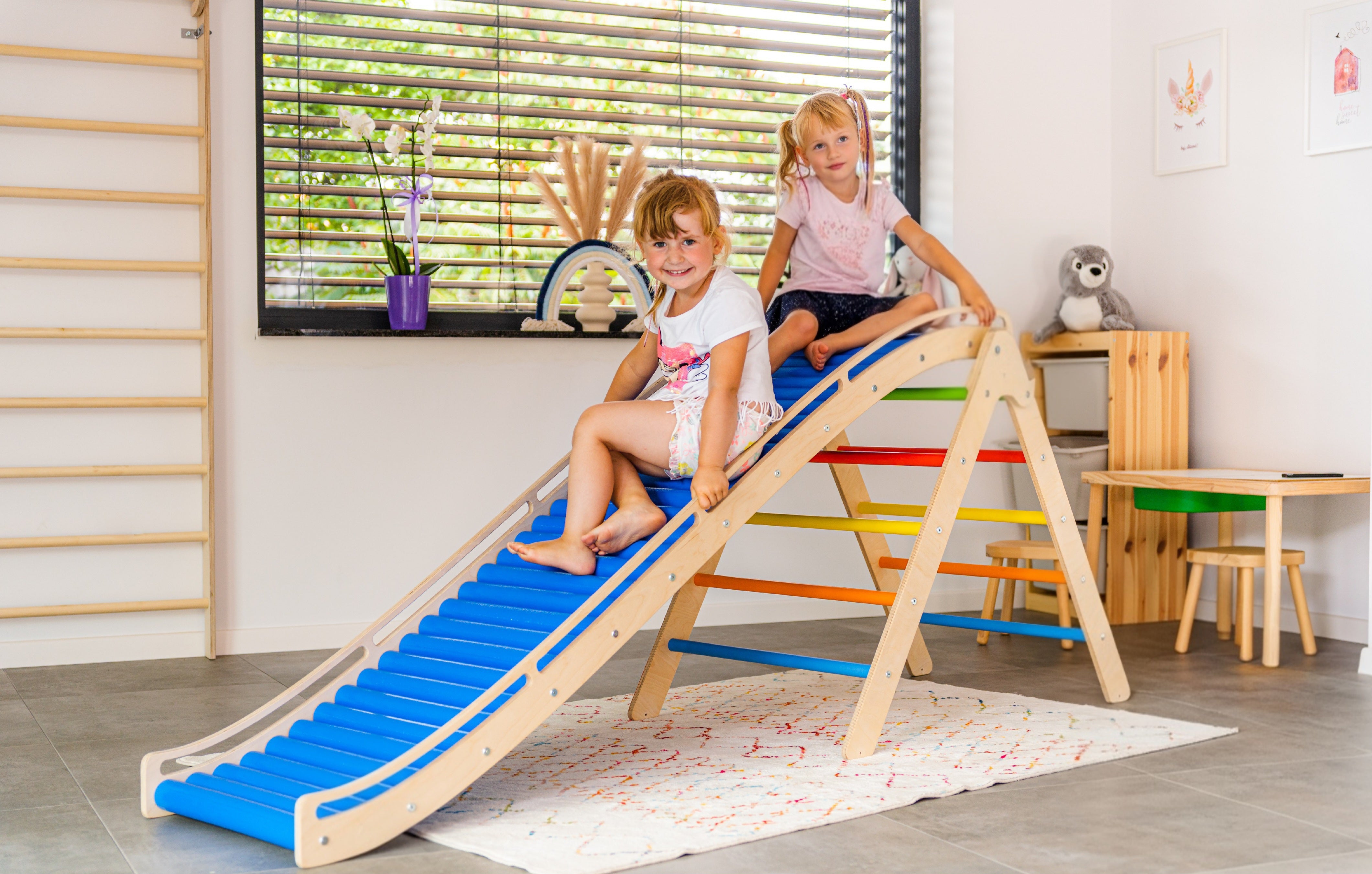 Design4Kids Wellen-Rollenrutsche XL - XXL