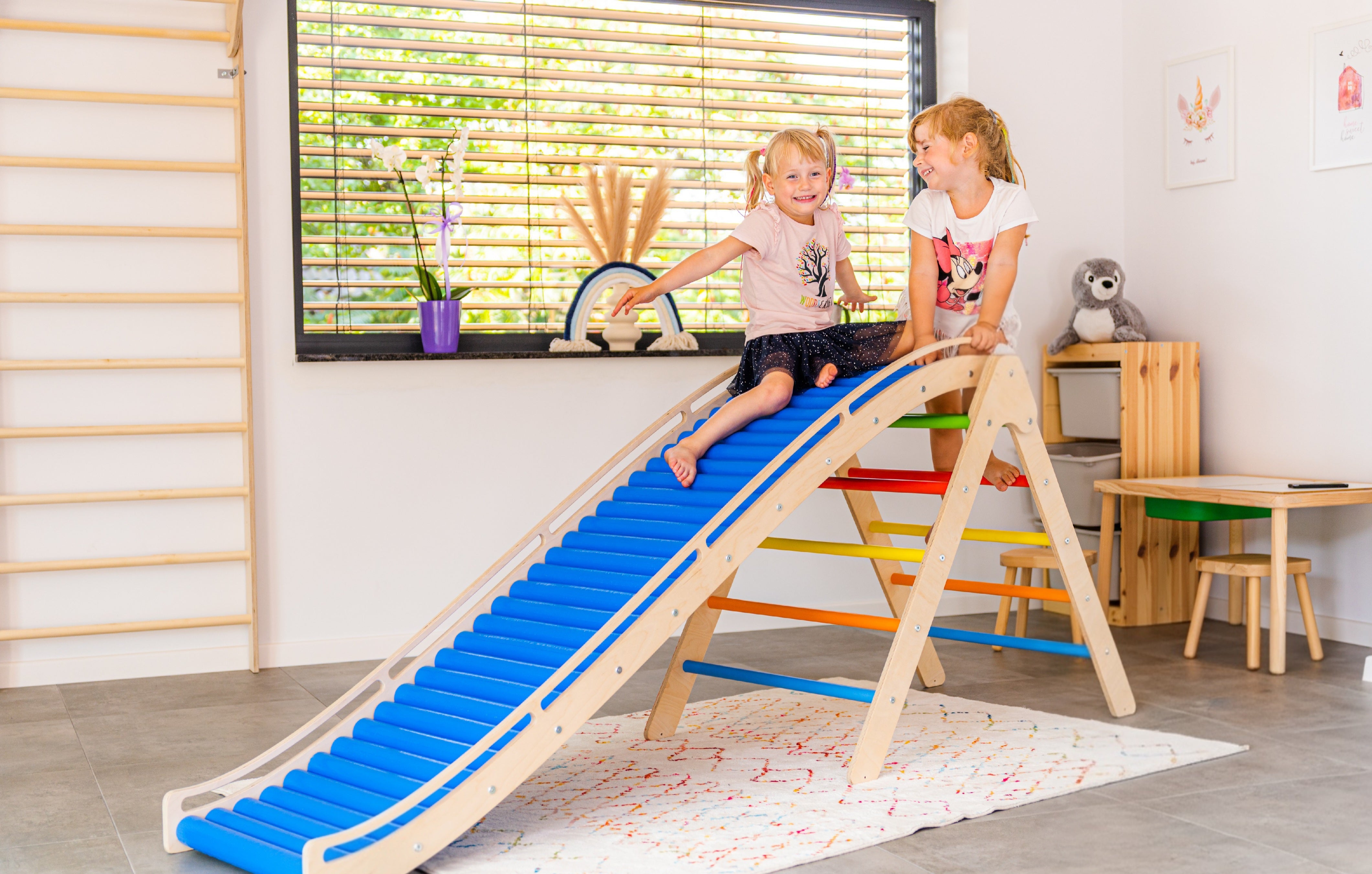 Design4Kids Wellen-Rollenrutsche XL - XXL