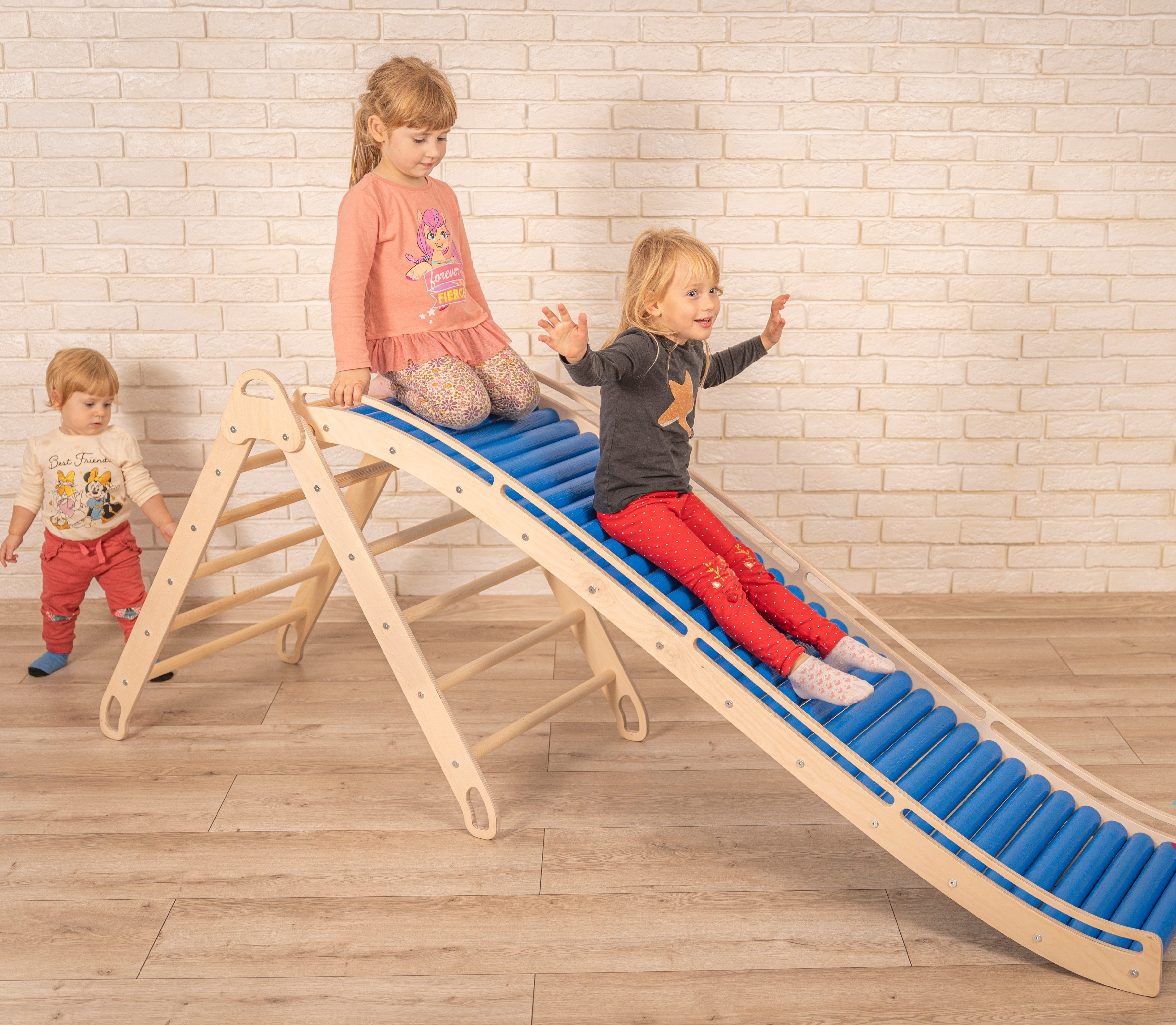 Design4Kids Wellen-Rollenrutsche XL - XXL