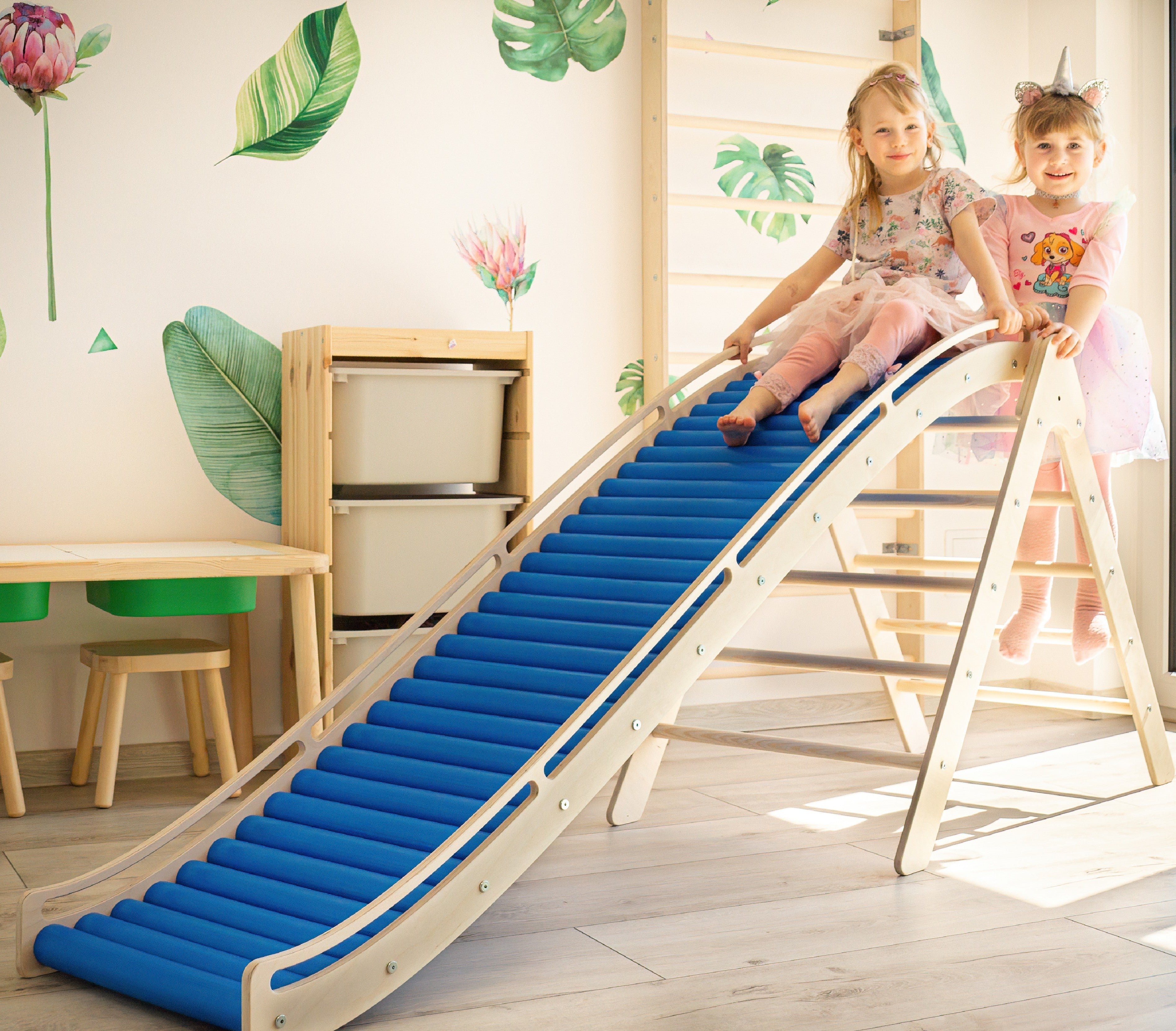 Design4Kids Wellen-Rollenrutsche XL - XXL