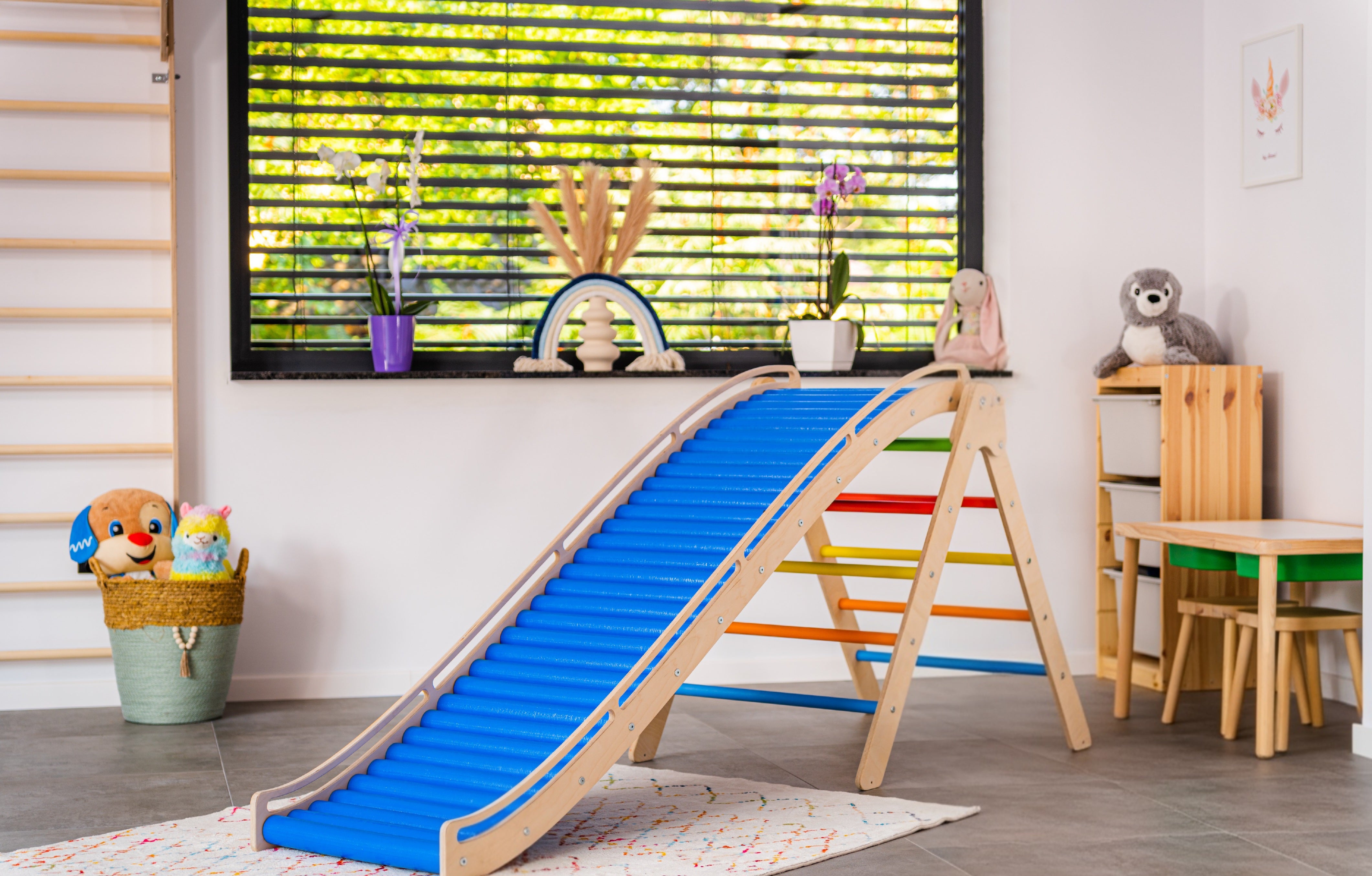 Design4Kids Wellen-Rollenrutsche XL - XXL