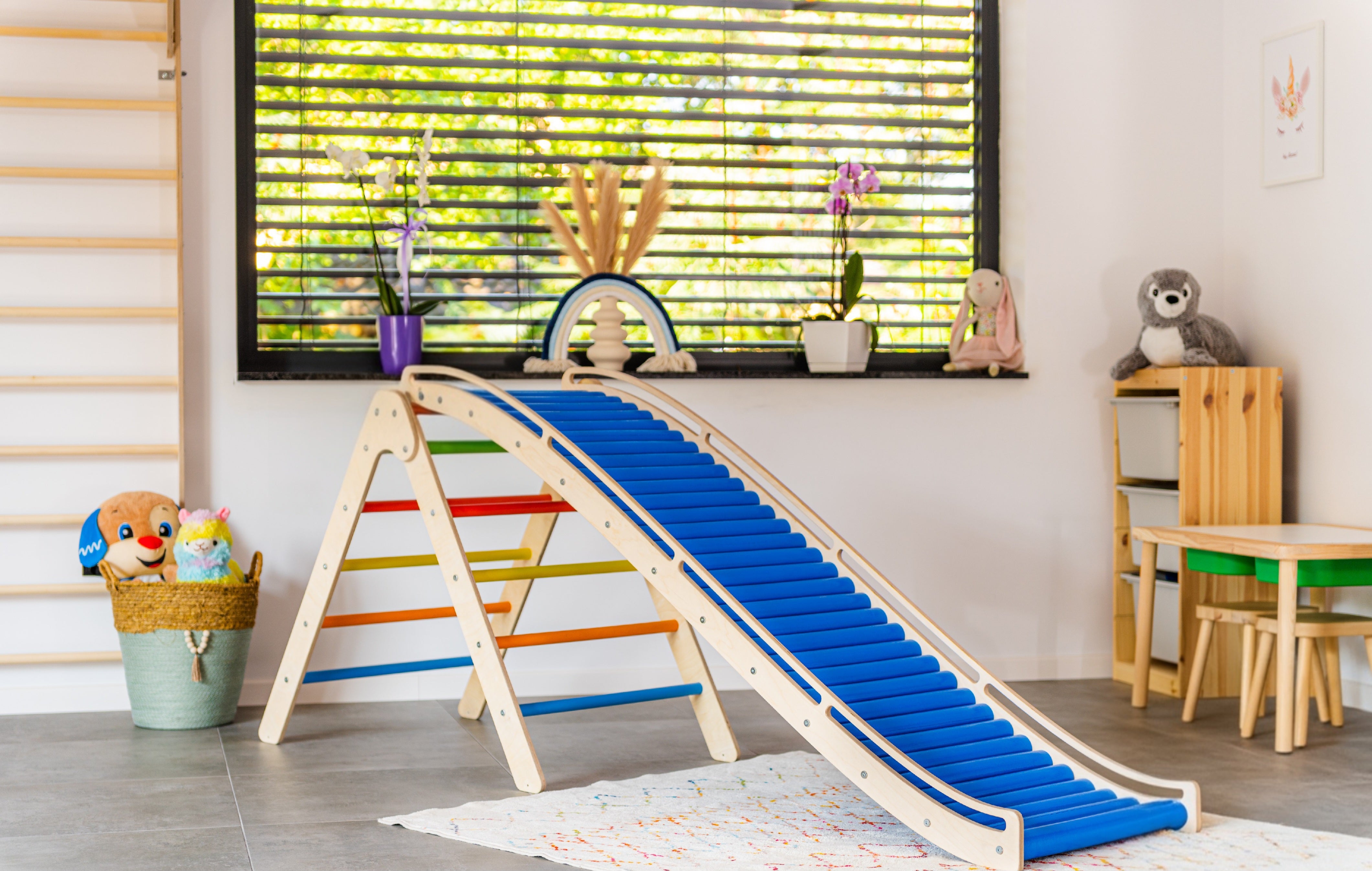 Design4Kids Wellen-Rollenrutsche XL - XXL