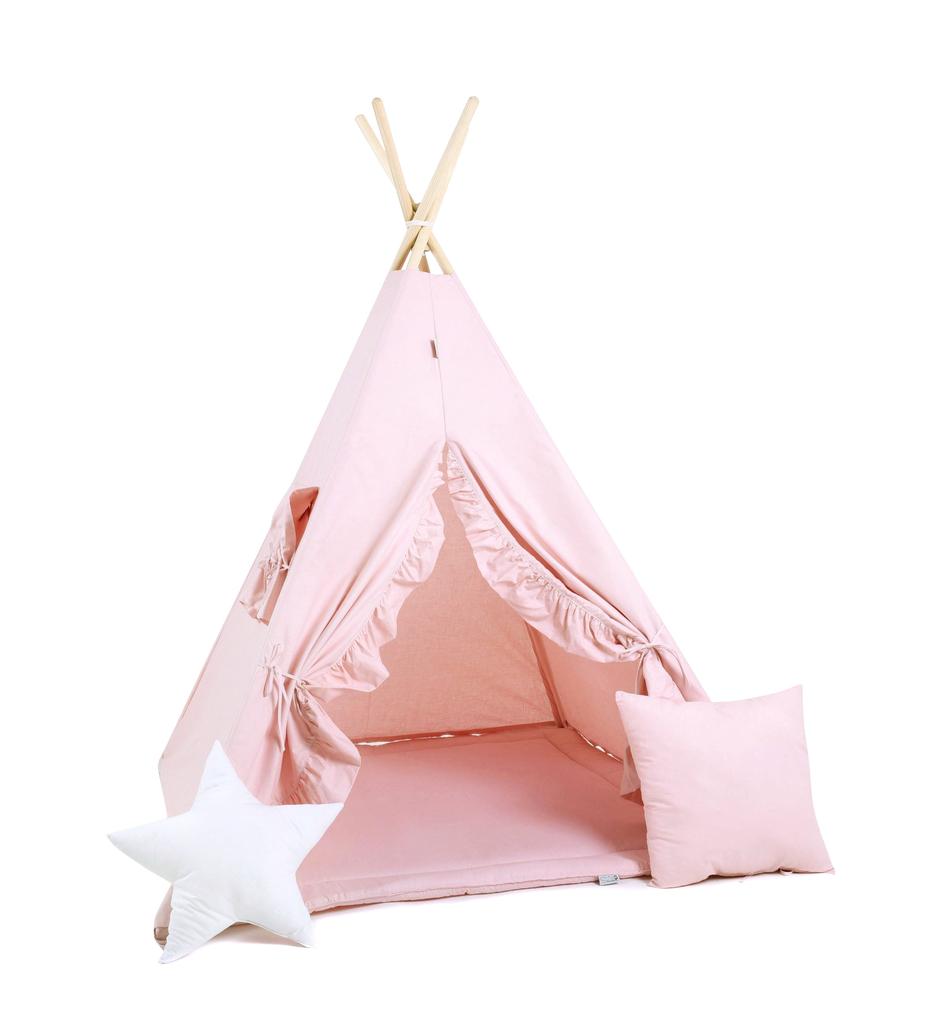 Design4Kids Tipi-Zelt XXL-Set Candy Paradise - rosa