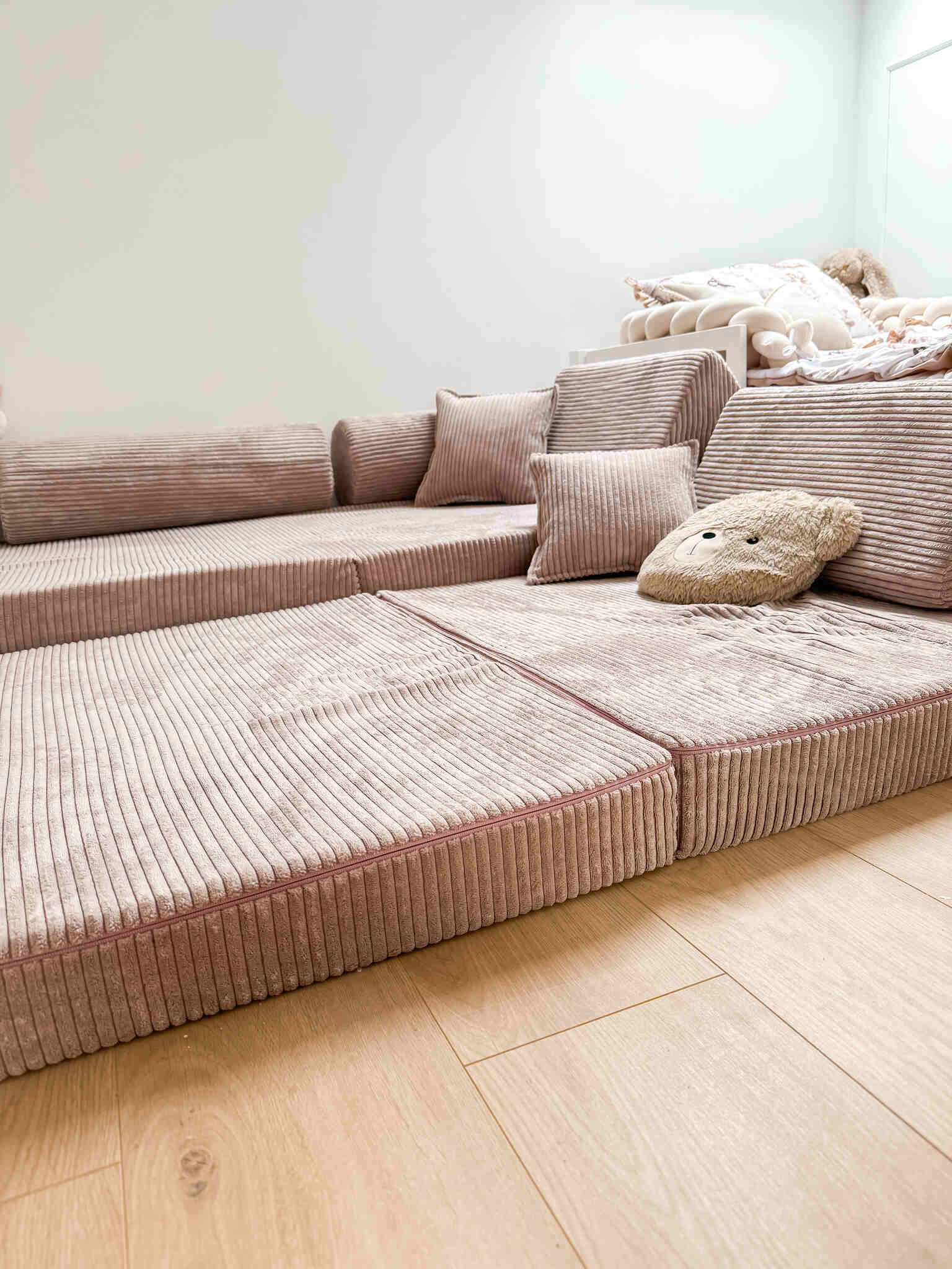 Design4Kids XL Spielsofa Cord Puero