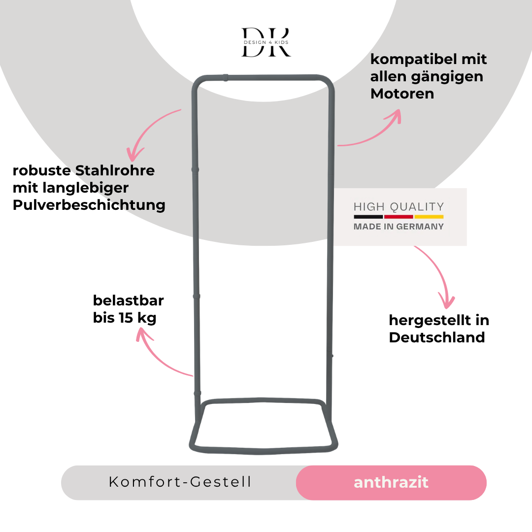 Design4Kids Federwiegen Komfort-Gestell