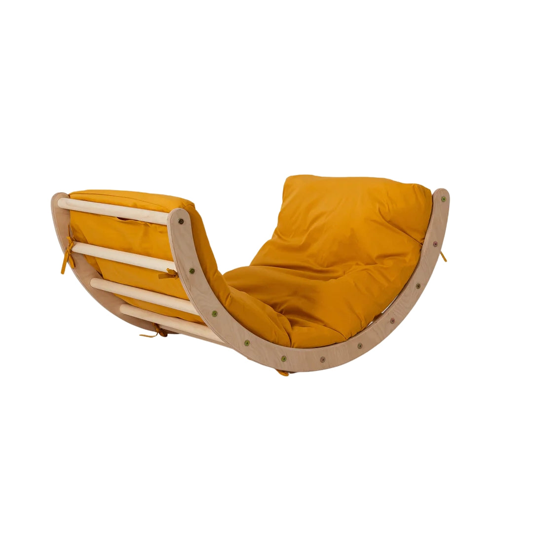 Design4kids Wippkissen 59x119x6 cm für Katta - Senf