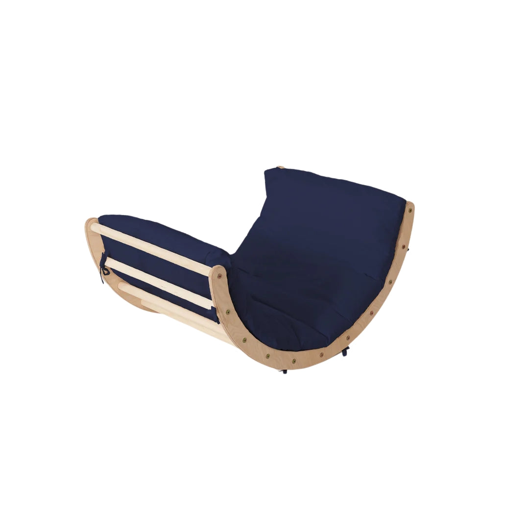 Design4kids Wippkissen 59x119x6 cm für Katta - Dunkelblau