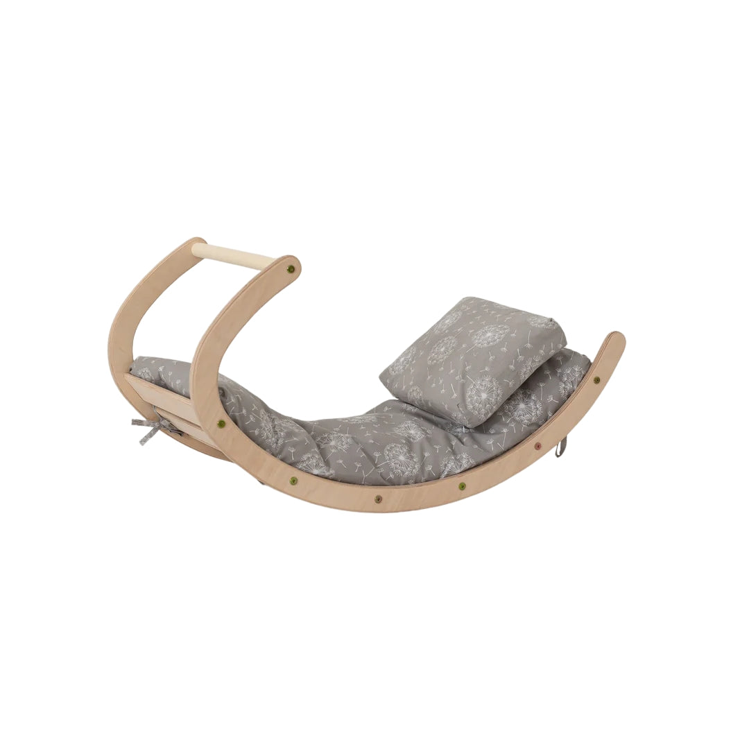Design4kids Wippkissen mit Kopfkissen für Indri - Löwenzahn
