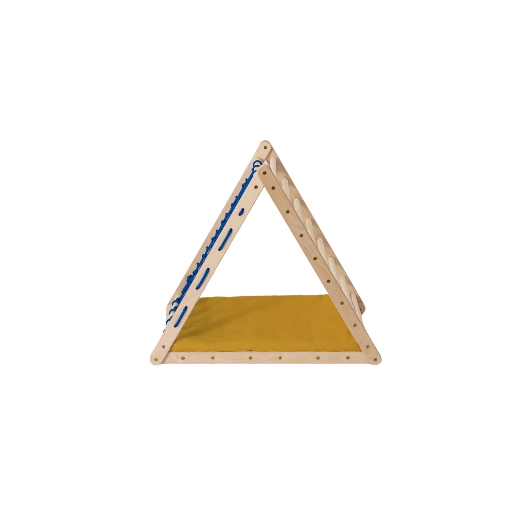 Design4kids Bodenkissen 55x85x5 cm für Kletterdreieck Lemur - Senf