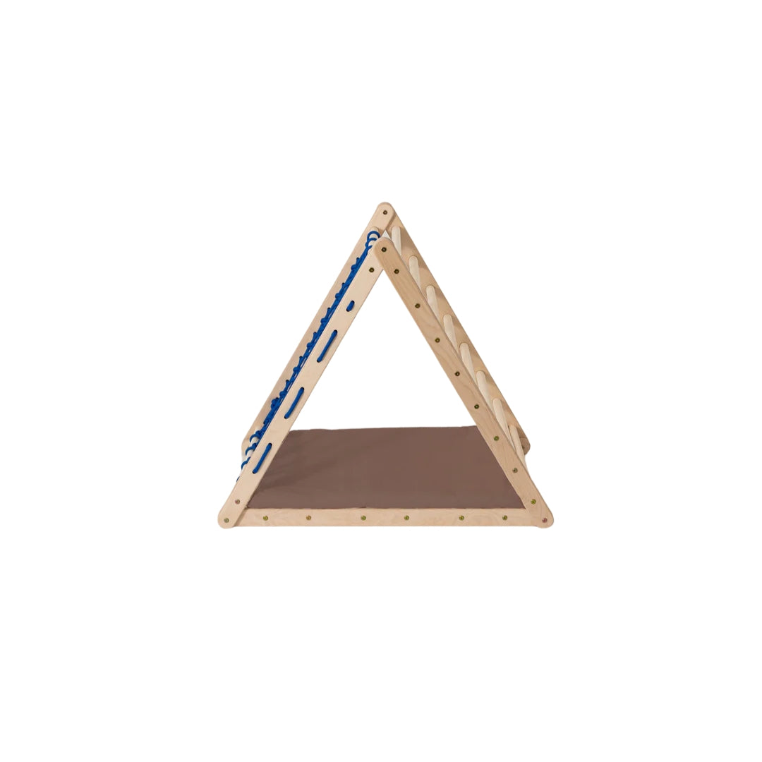 Design4kids Bodenkissen 55x85x5 cm für Kletterdreieck Lemur - Dunkelbraun
