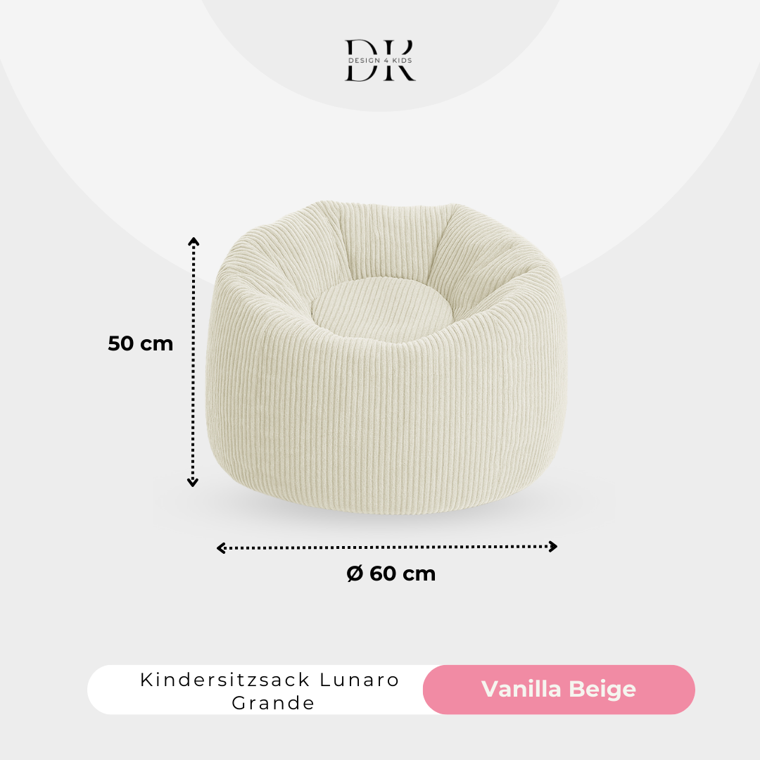 Design4Kids Kindersitzsack Lunaro Grande