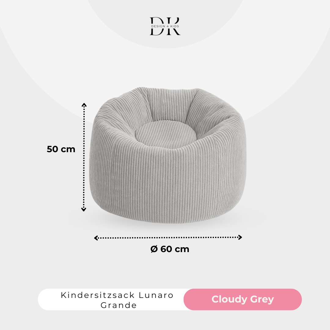 Design4Kids Kindersitzsack Lunaro Grande